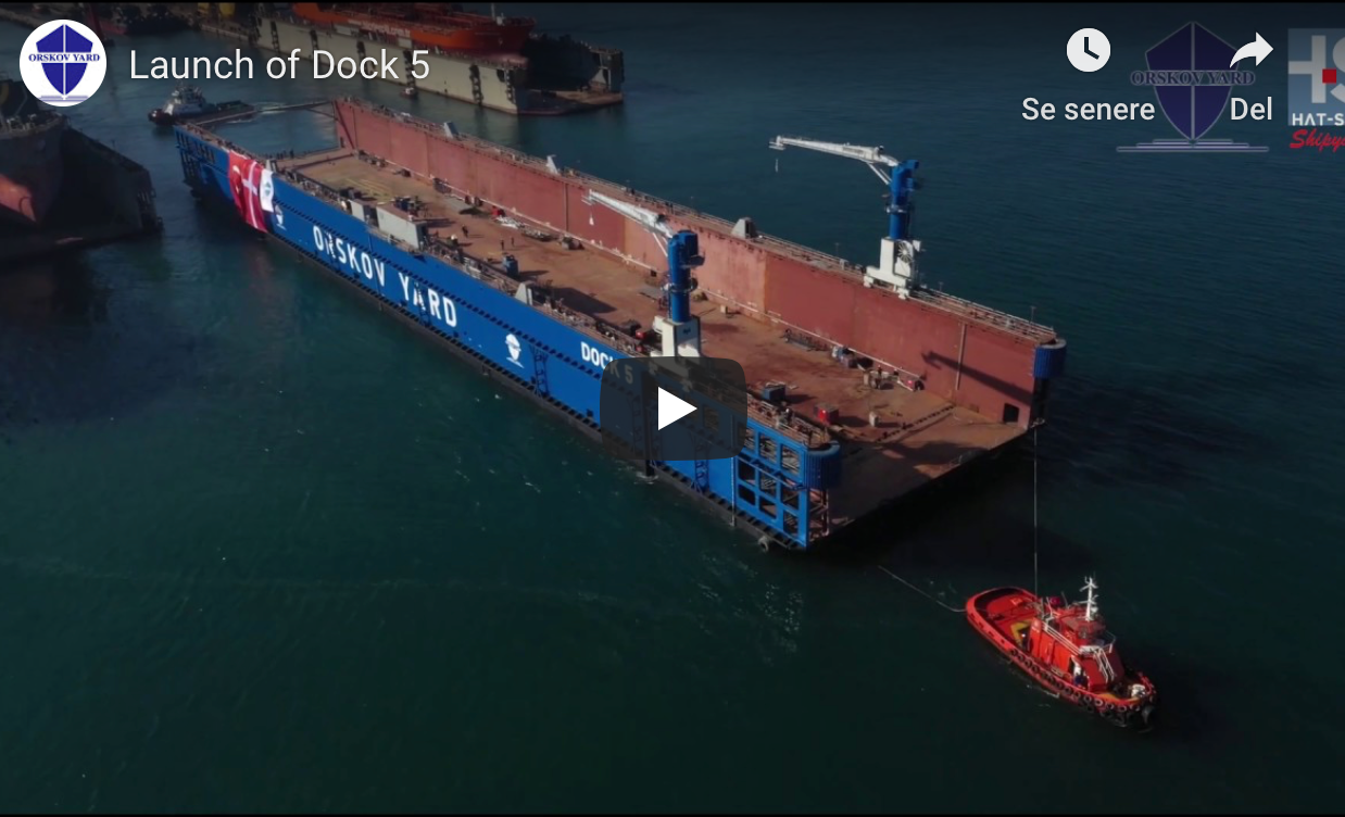 Watch the launch of dock 5 - Orskov Yard

